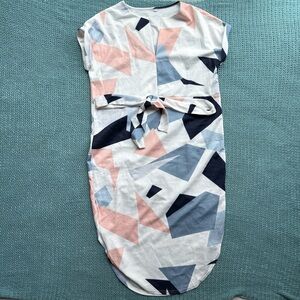 Geometric midi dress